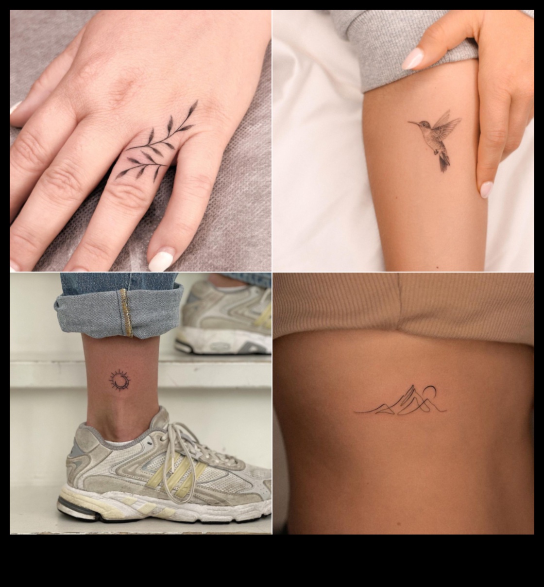 تفاصيل دقيقة: رحلة إلى العالم الدقيق للوشم البسيط