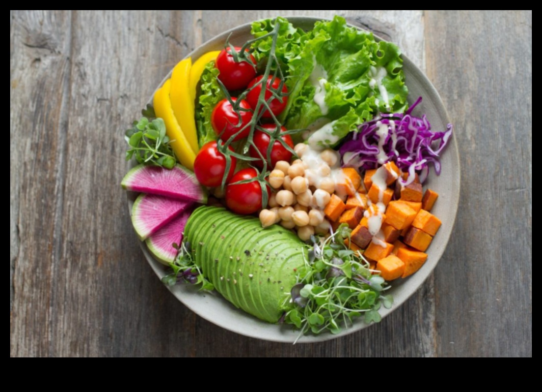 الخير من الحديقة إلى الطبق: إطلاق العنان للأطعمة النباتية الشهية