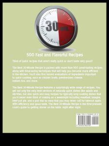 دقائق للتذوق: المسرات الطهي في أي وقت من الأوقات