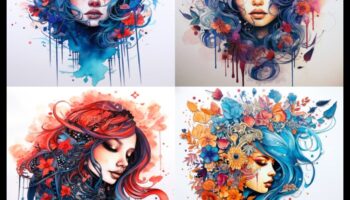 الألوان المصقولة: قم بتحويل بشرتك باستخدام تألق حبر الألوان المائية