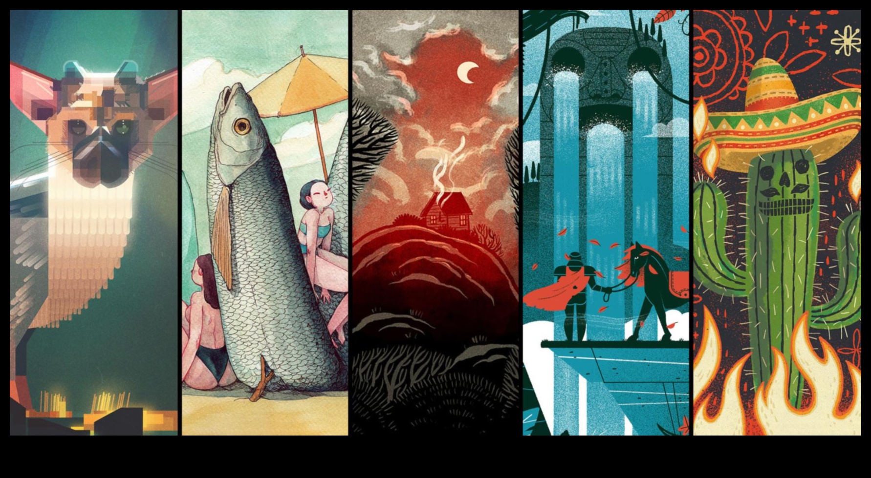 الجماليات الرقمية: إعادة تعريف الجمال في فن الجرافيك