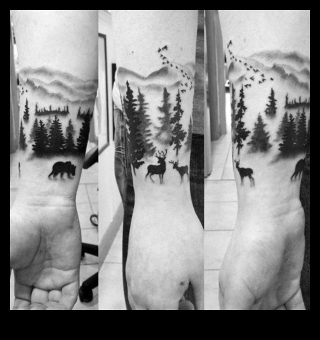 الحبر البري: استكشف غابة الوشم الحيواني