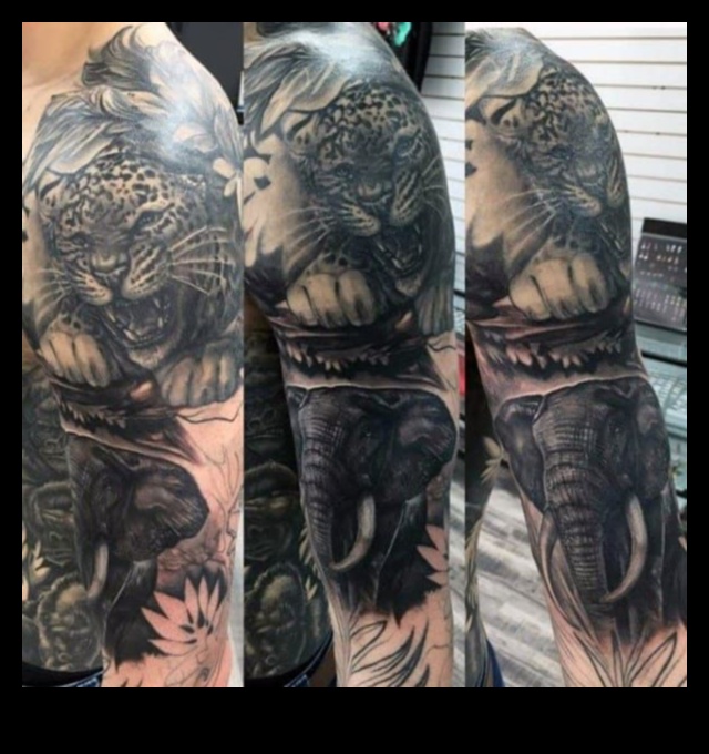 الحبر البري: استكشف غابة الوشم الحيواني