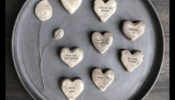 الرموز المدروسة: مفاهيم الهدايا الخاصة مع القلب