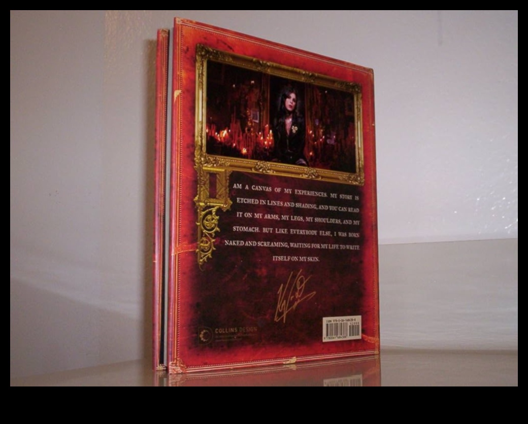 أناقة الحبر: سجلات وضعت على كاحليك